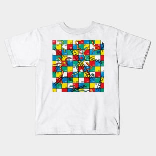 Snakes and Ladders 86 Kids T-Shirt